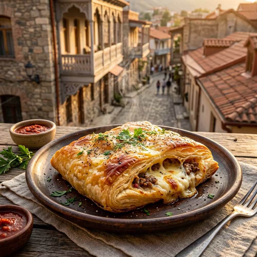 Local cuisine study in Tbilisi Old Town, Georgia