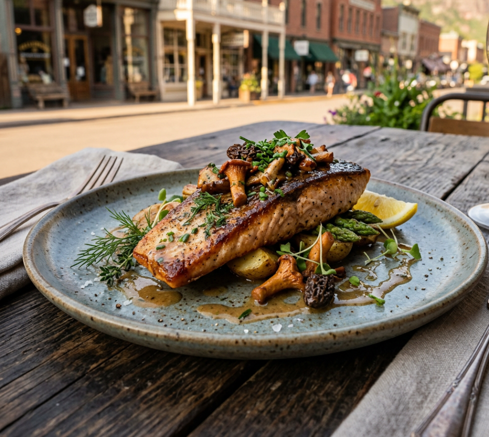 Local cuisine study in Telluride, Colorado