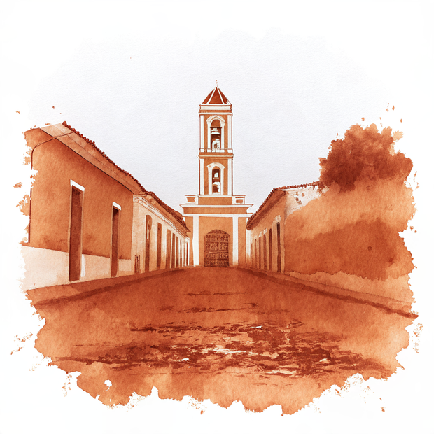 Trinidad watercolor