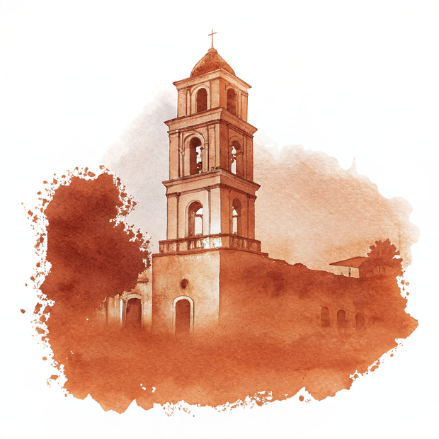 Trinidad watercolor