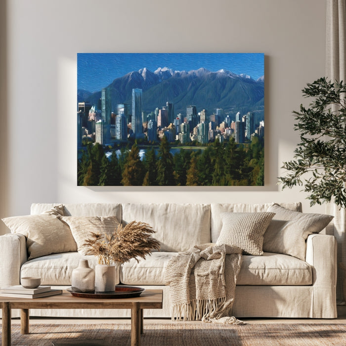 Vancouver Skyline Stanley Park