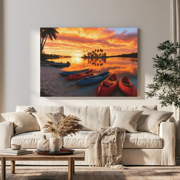 Vanuatu Tropical Sunset Kayaks