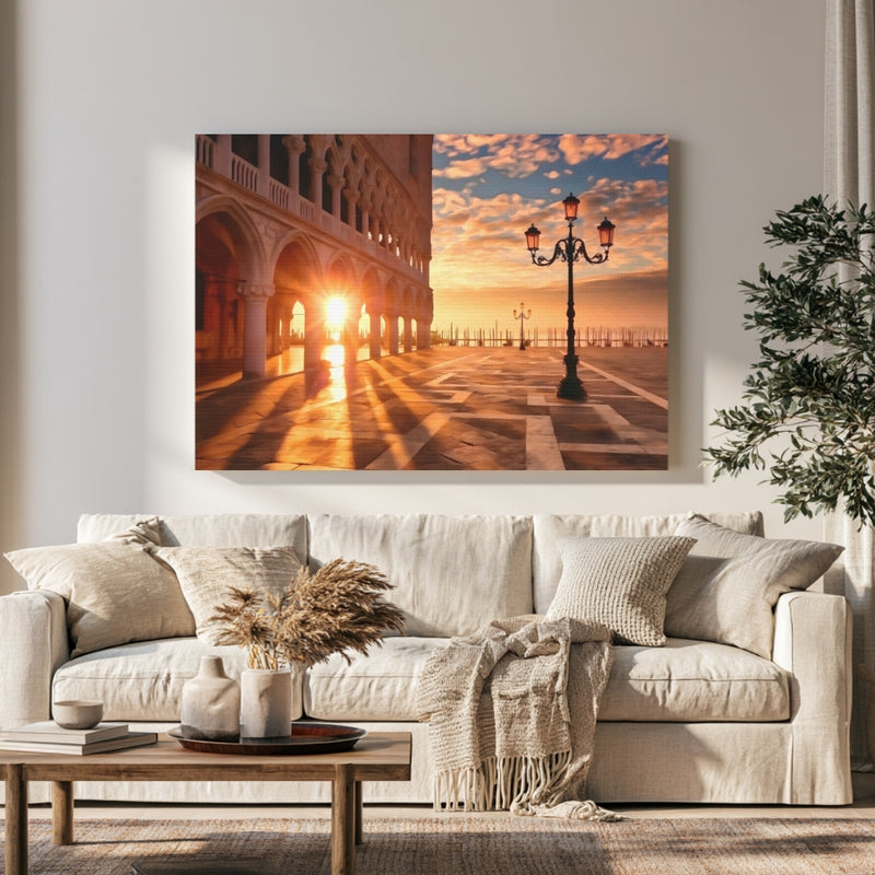 Doge's Palace Waterfront Piazzetta in a room — Venice, Italy