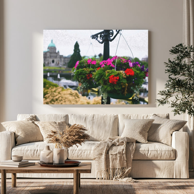 Victoria Inner Harbour Waterfront in a room — Victoria, British Columbia