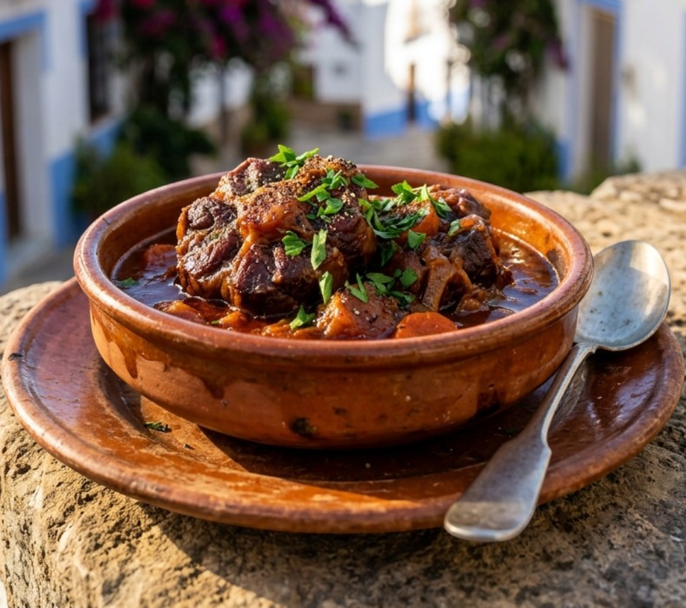 Local cuisine study in White Villages of Andalusia, Spain