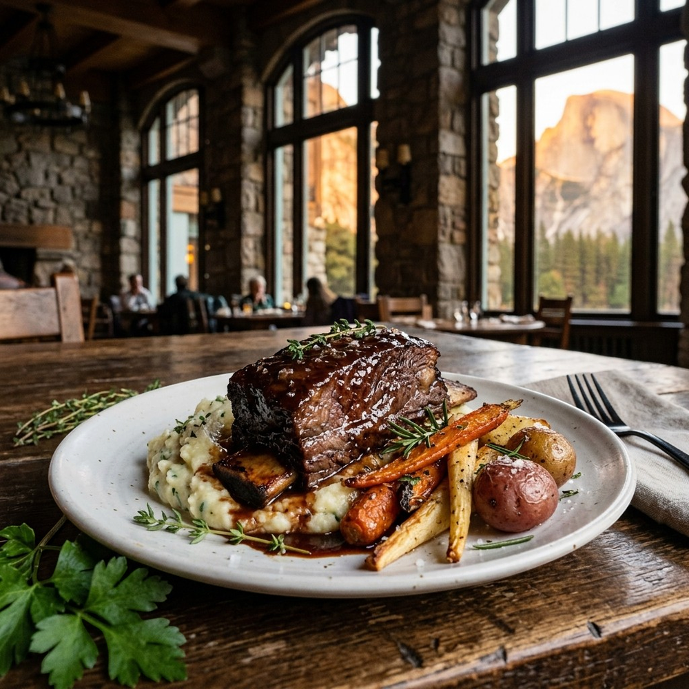 Local cuisine study in Yosemite National Park, California