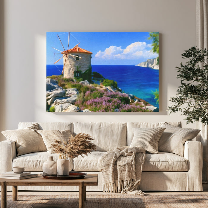 Zakynthos Coastal Windmill
