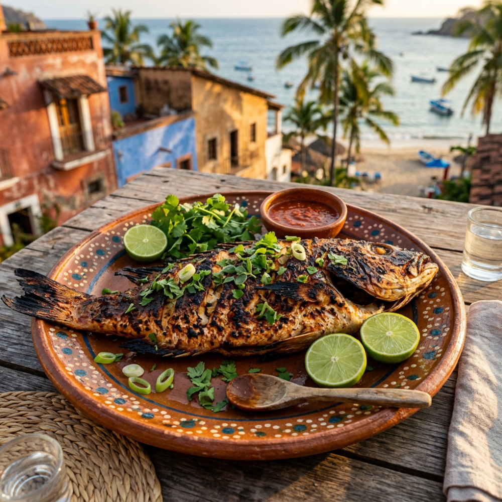 Local cuisine study in Zihuatanejo, Mexico