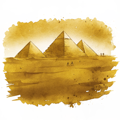Egypt watercolor