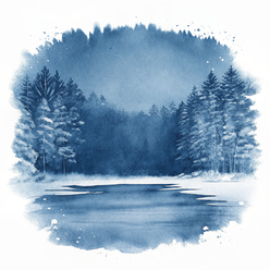Finland watercolor