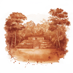 Honduras watercolor