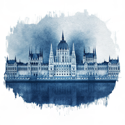 Hungary watercolor