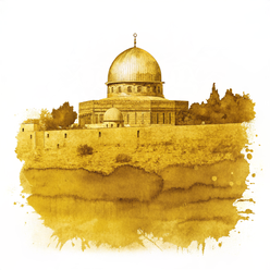 Israel watercolor