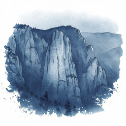 Montenegro watercolor