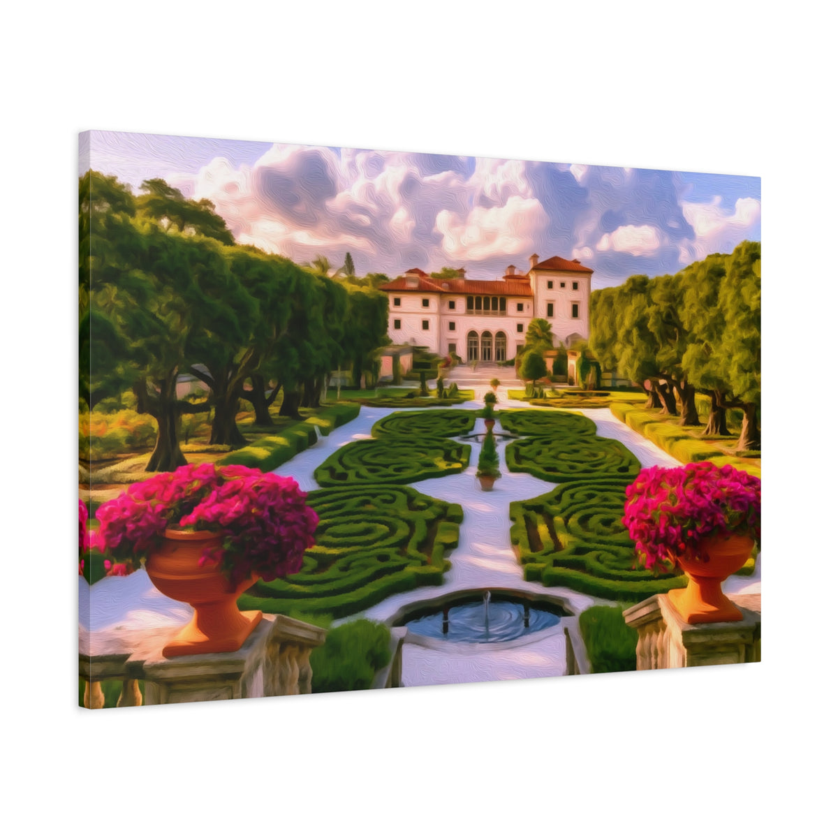 Miami, Florida | Watercolor Canvas Print | The Painted Passport®