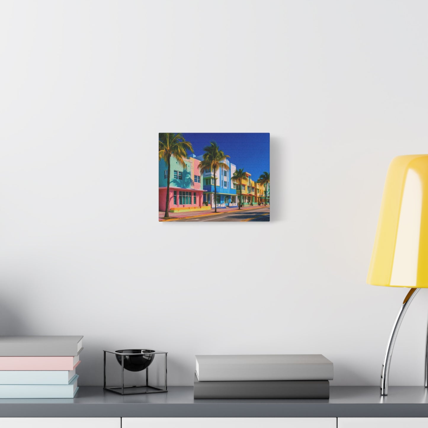 Miami, Florida | Watercolor Canvas Print | The Painted Passport®
