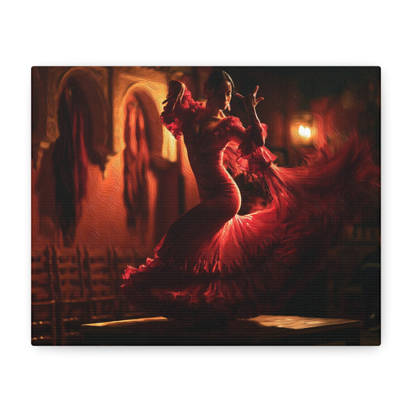 Seville, Spain | Watercolor Canvas Print | The Painted Passport®