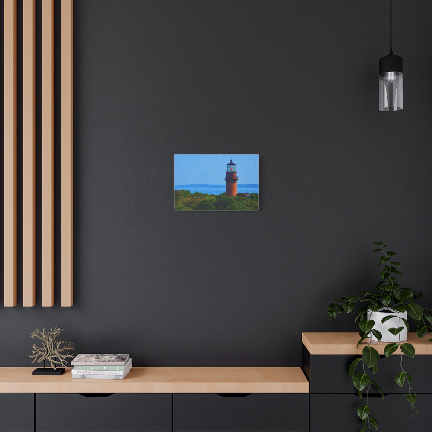Martha's Vineyard, Massachusetts | Watercolor Canvas Print | The Painted Passport®