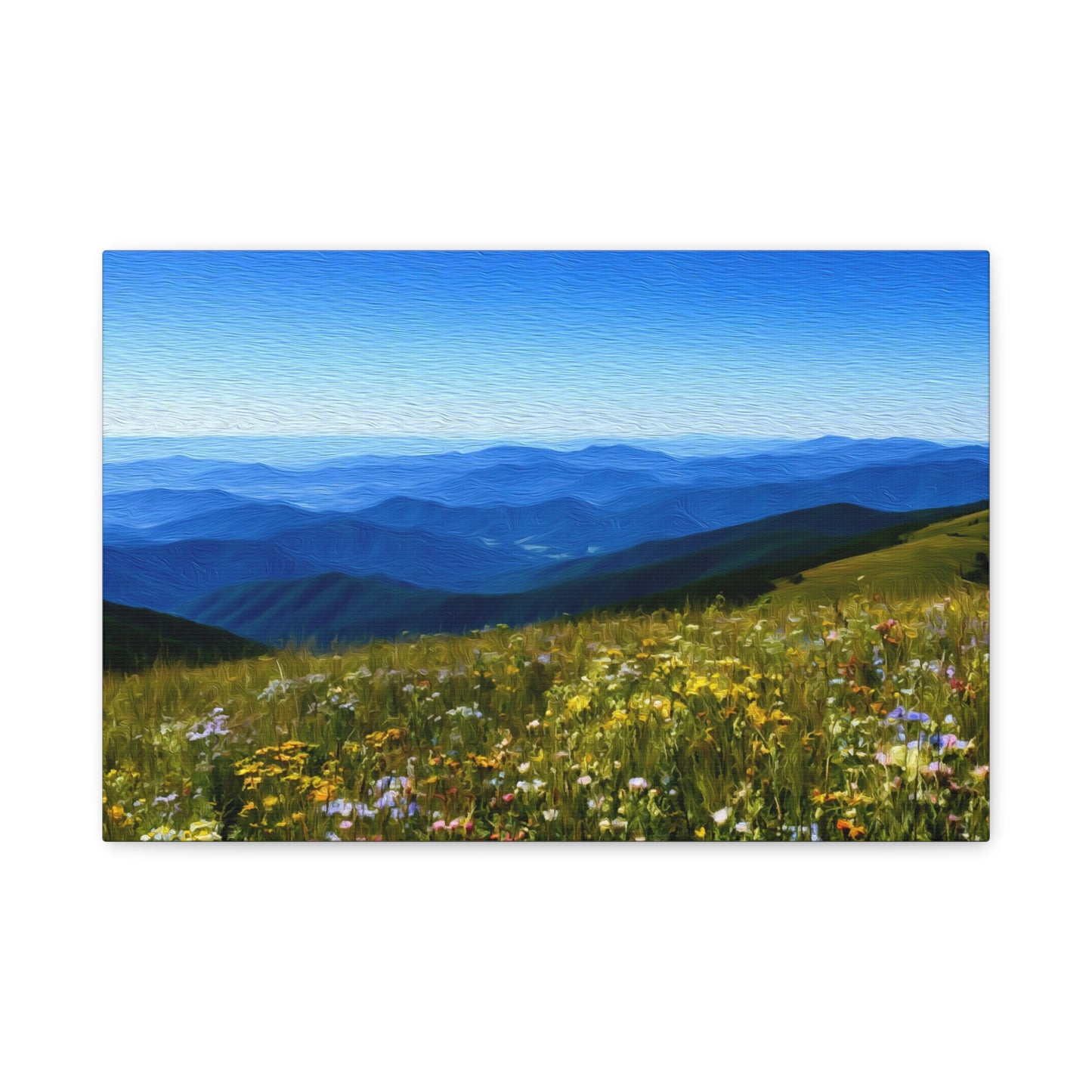 Shenandoah National Park, Virginia | Watercolor Canvas Print | The Painted Passport®