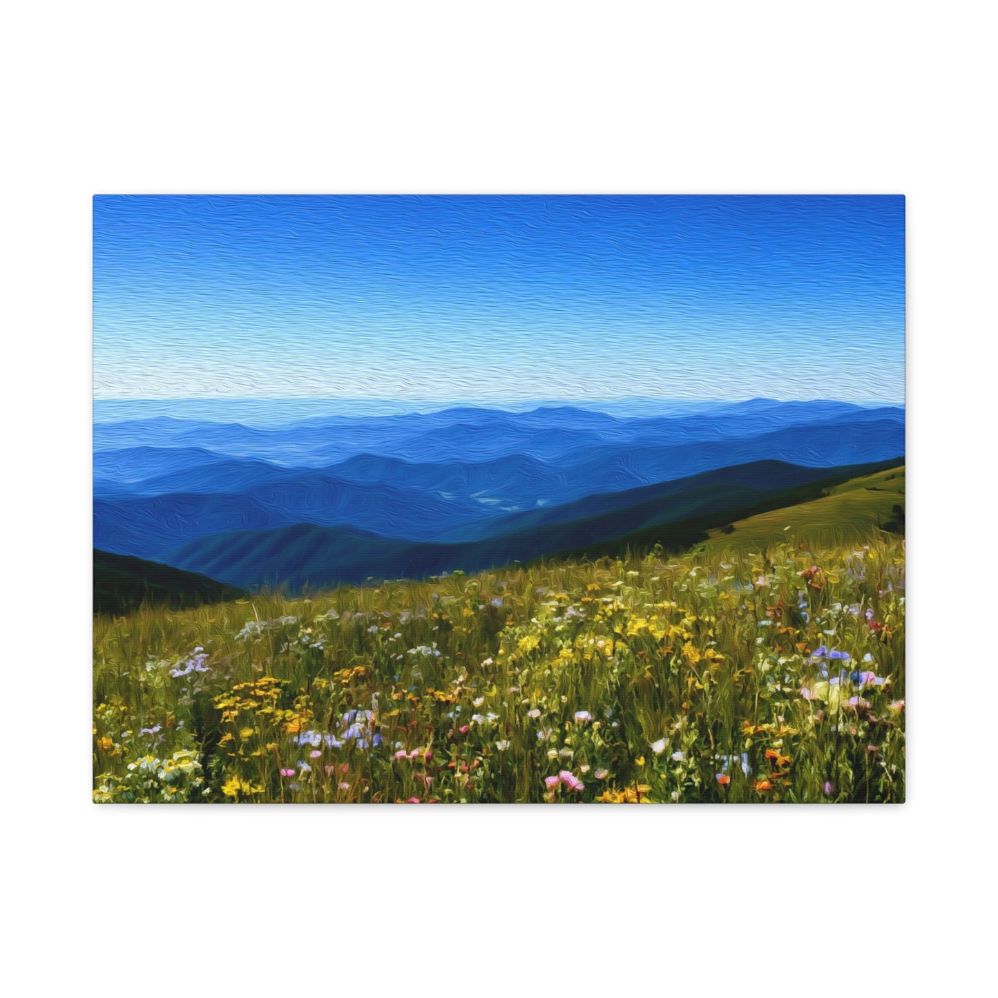 Shenandoah National Park, Virginia | Watercolor Canvas Print | The Painted Passport®