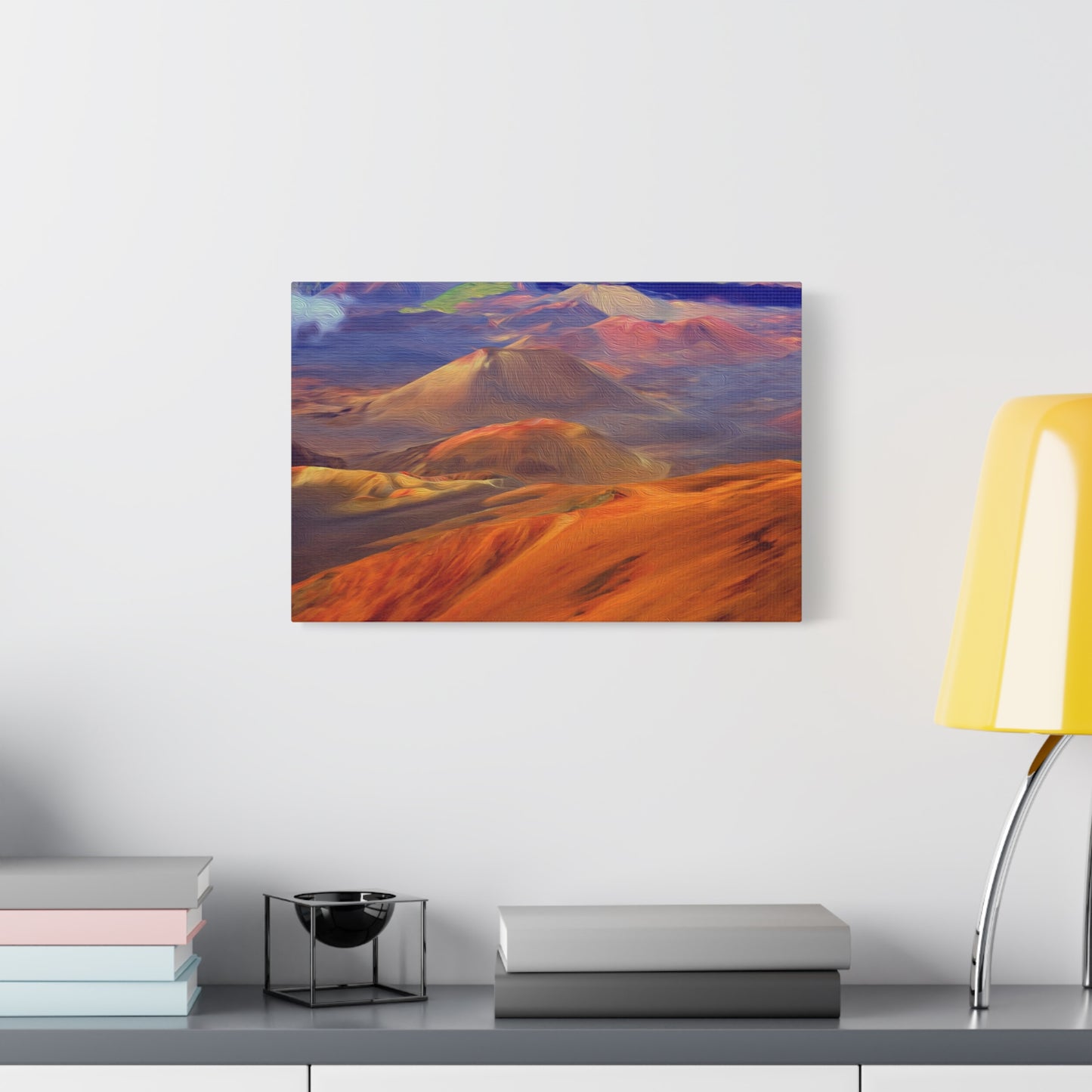 Haleakala, Maui | Watercolor Canvas Print | The Painted Passport®