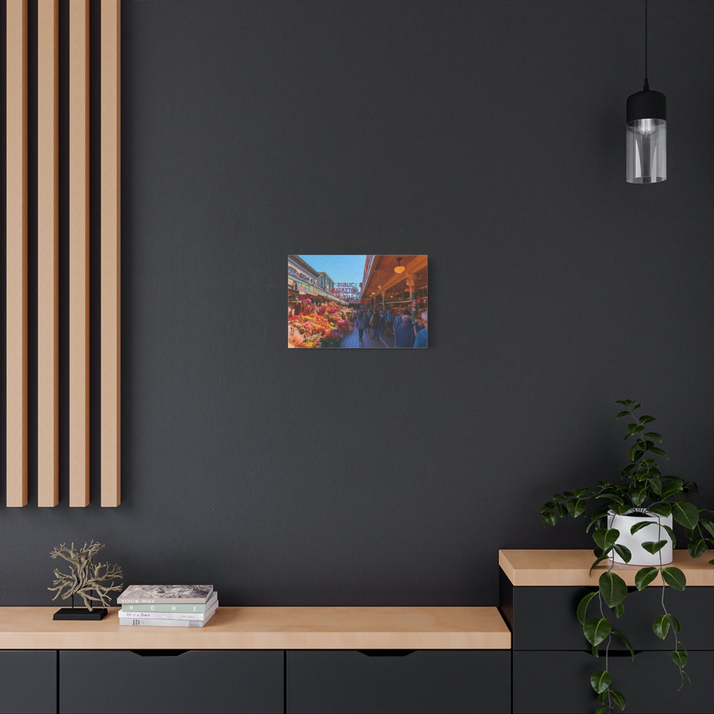 Seattle, Washington | Watercolor Canvas Print | The Painted Passport®