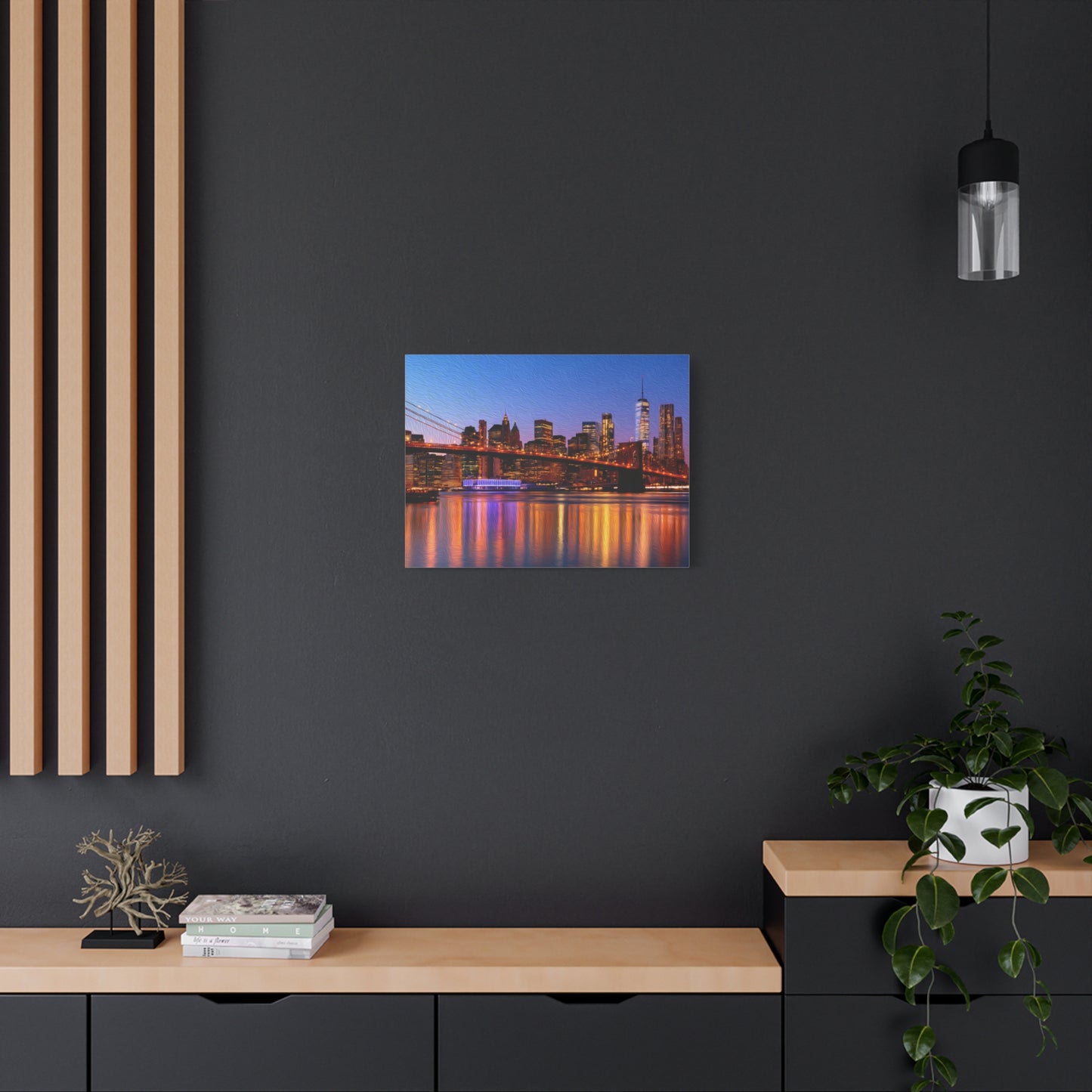 New York City, New York | Watercolor Canvas Print | The Painted Passport®