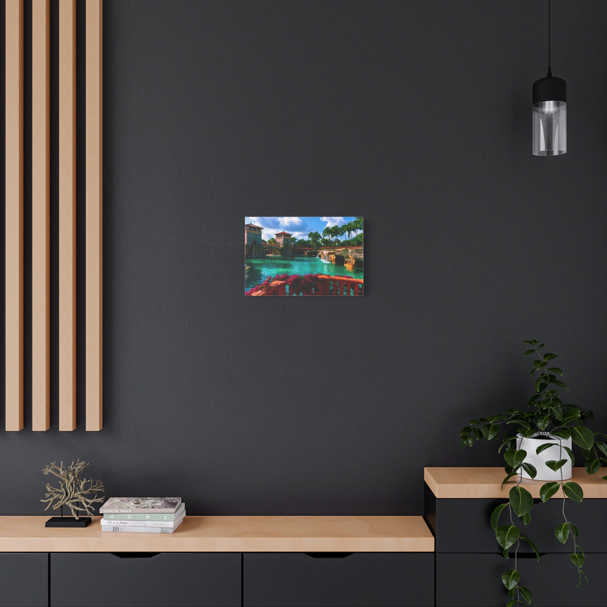 Miami, Florida | Watercolor Canvas Print | The Painted Passport®