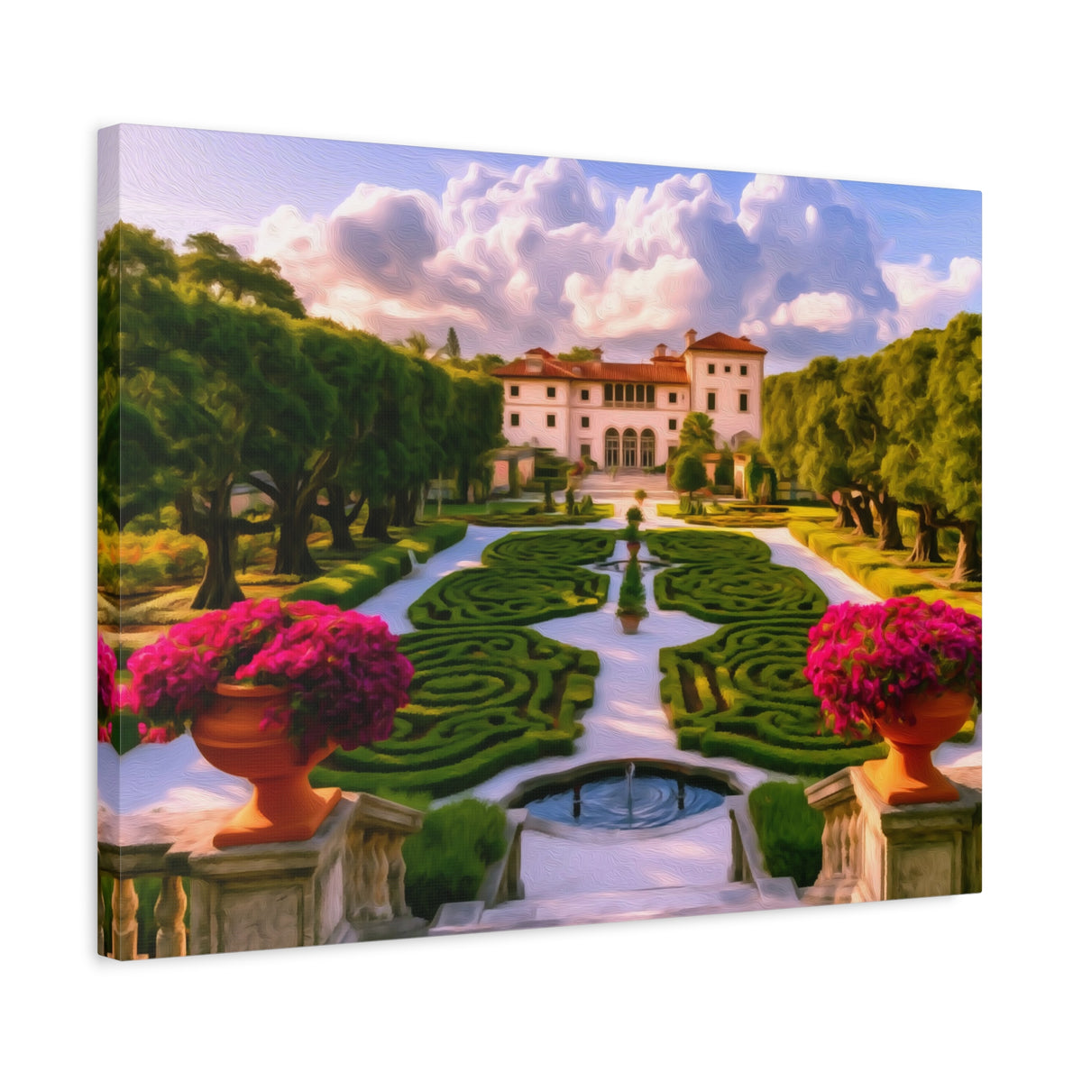 Miami, Florida | Watercolor Canvas Print | The Painted Passport®