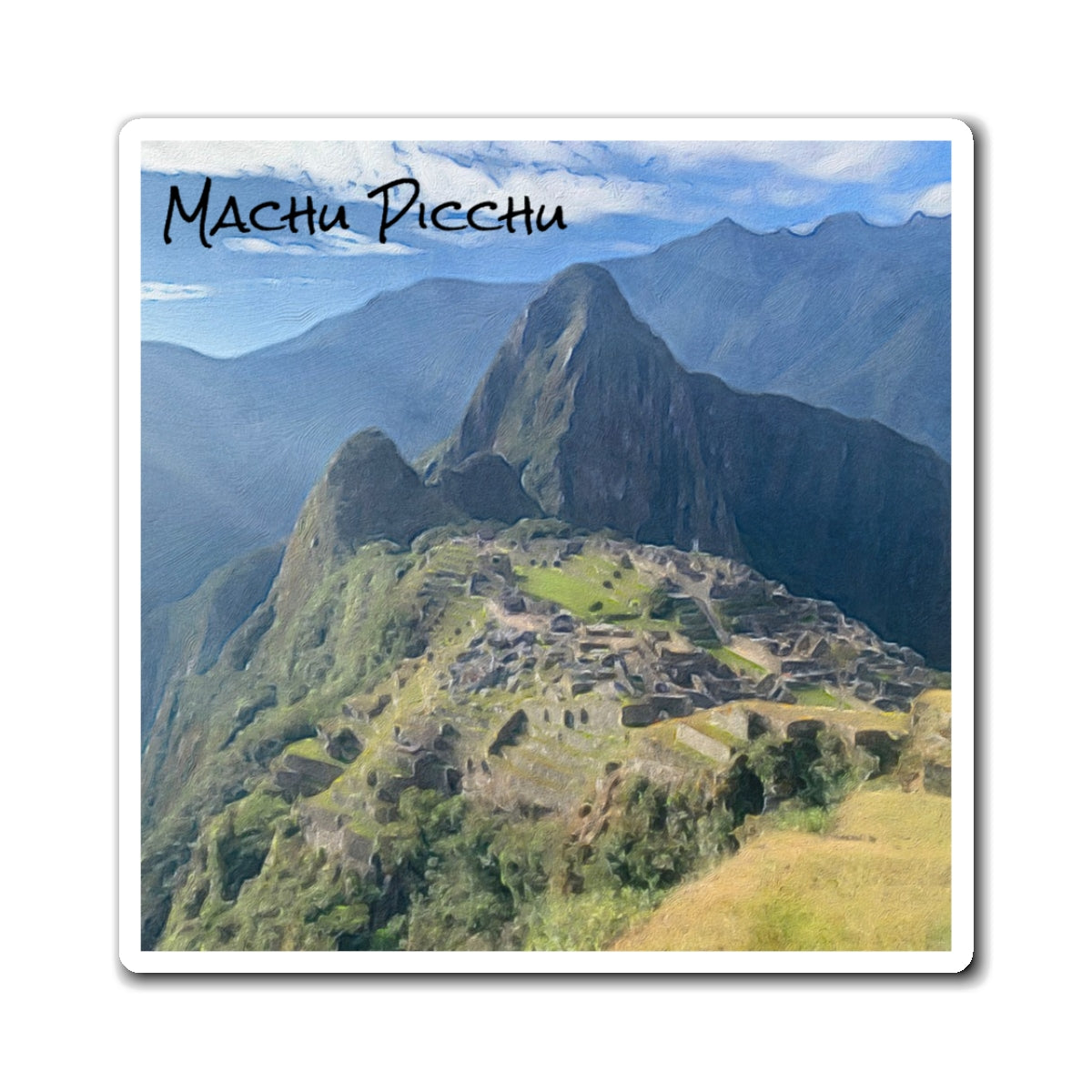 Machu Picchu Magnet 🗿