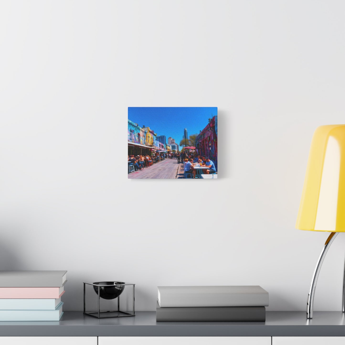 Austin, Texas | Watercolor Canvas Print | The Painted Passport®