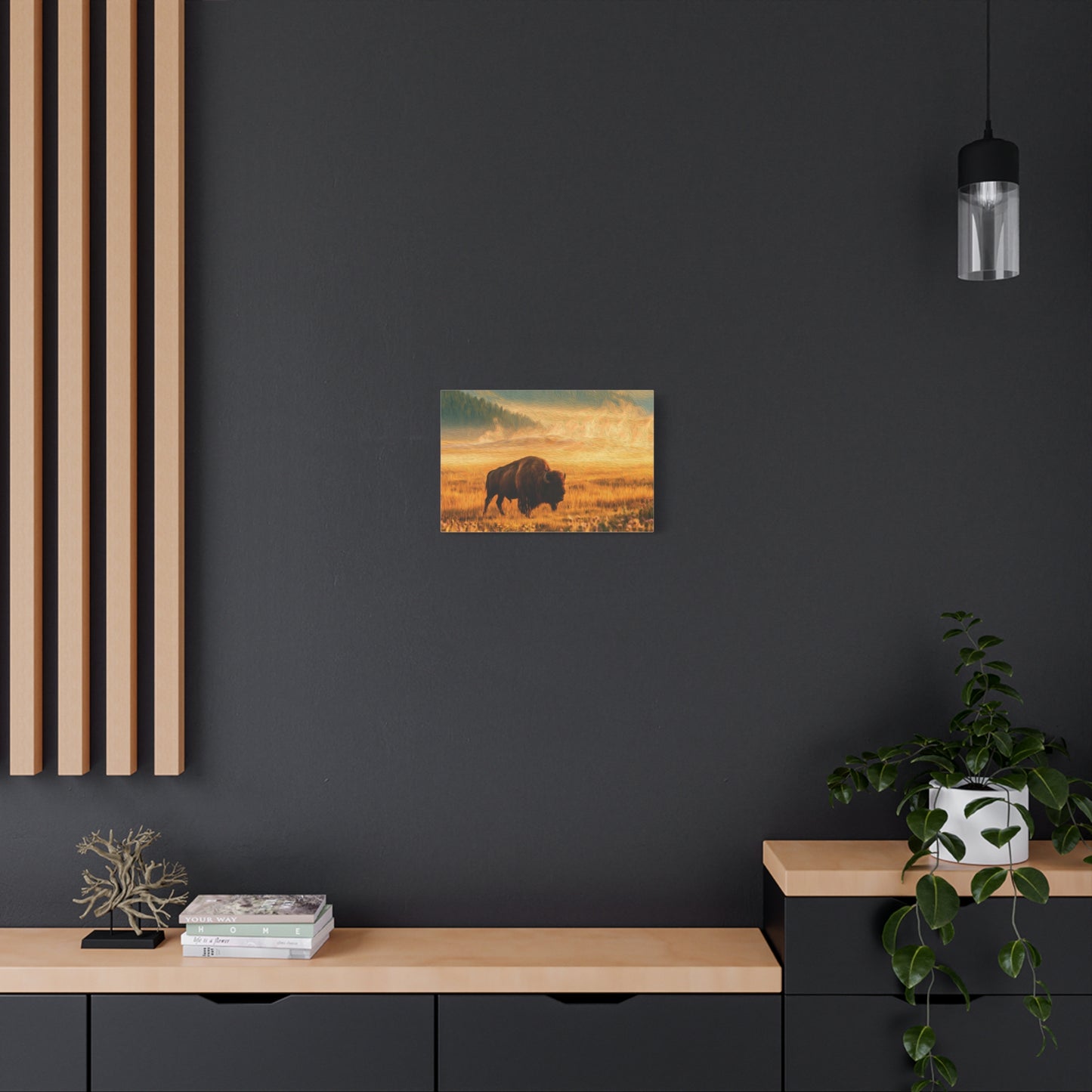 Yellowstone National Park, Wyoming | Watercolor Canvas Print | The Painted Passport®