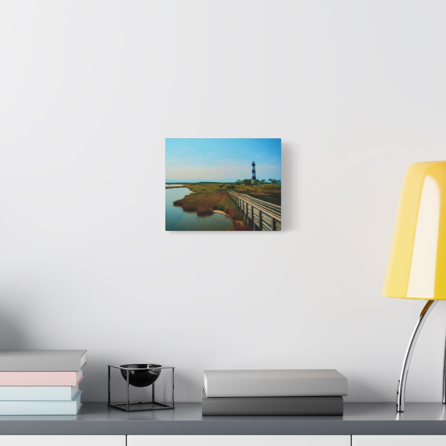 Outer Banks, North Carolina | Watercolor Canvas Print | The Painted Passport®