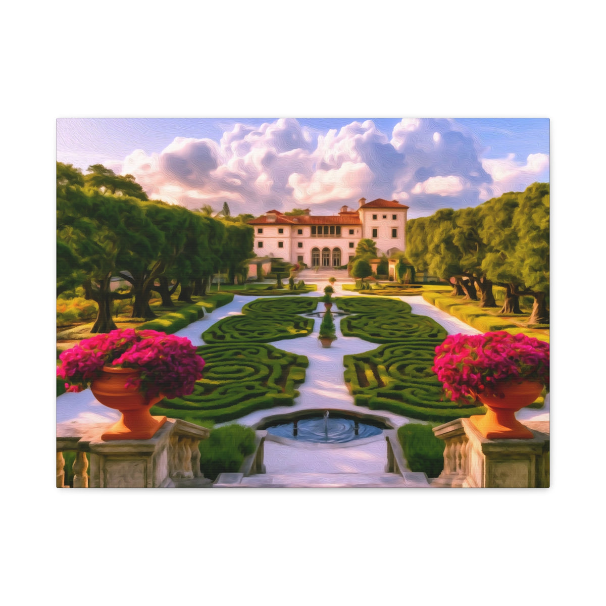 Miami, Florida | Watercolor Canvas Print | The Painted Passport®