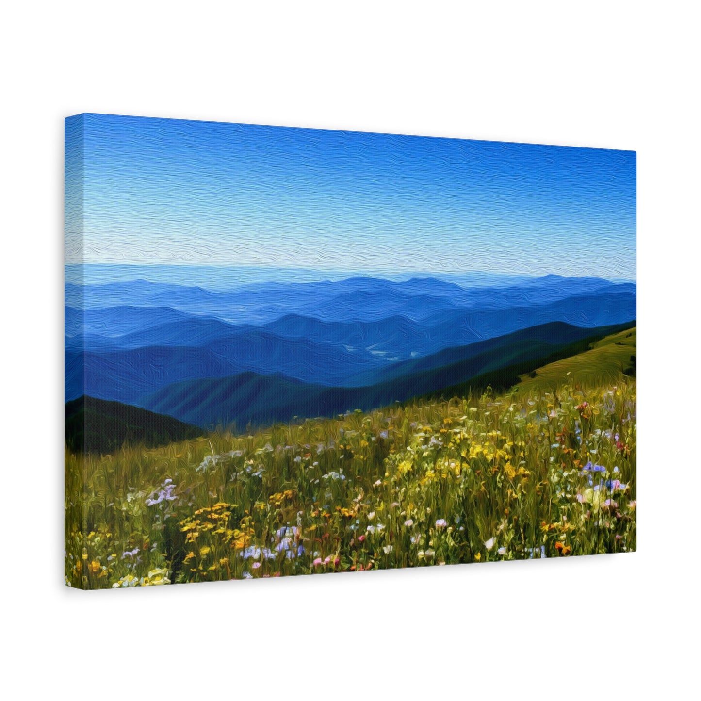 Shenandoah National Park, Virginia | Watercolor Canvas Print | The Painted Passport®