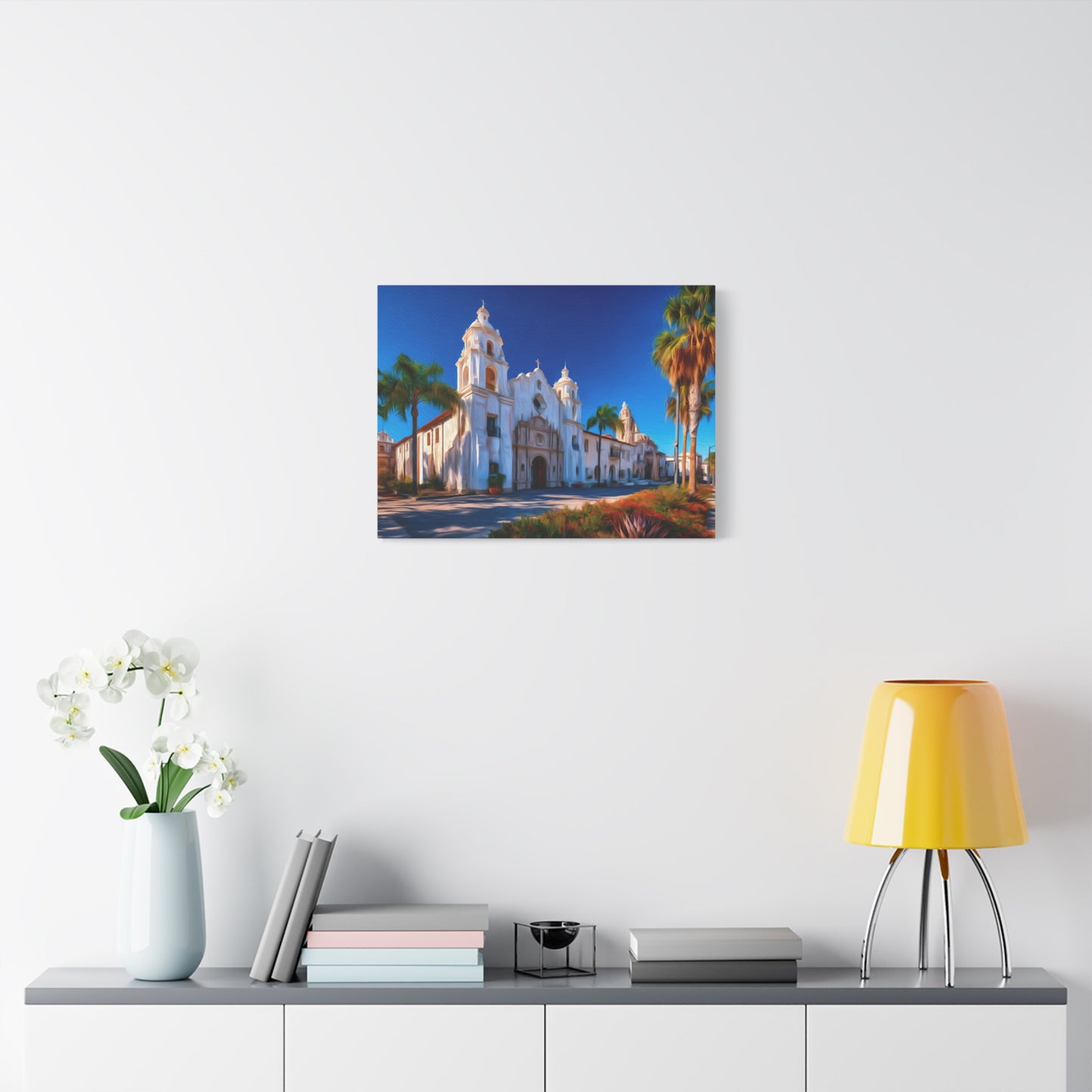 San Diego, California | Watercolor Canvas Print | The Painted Passport®