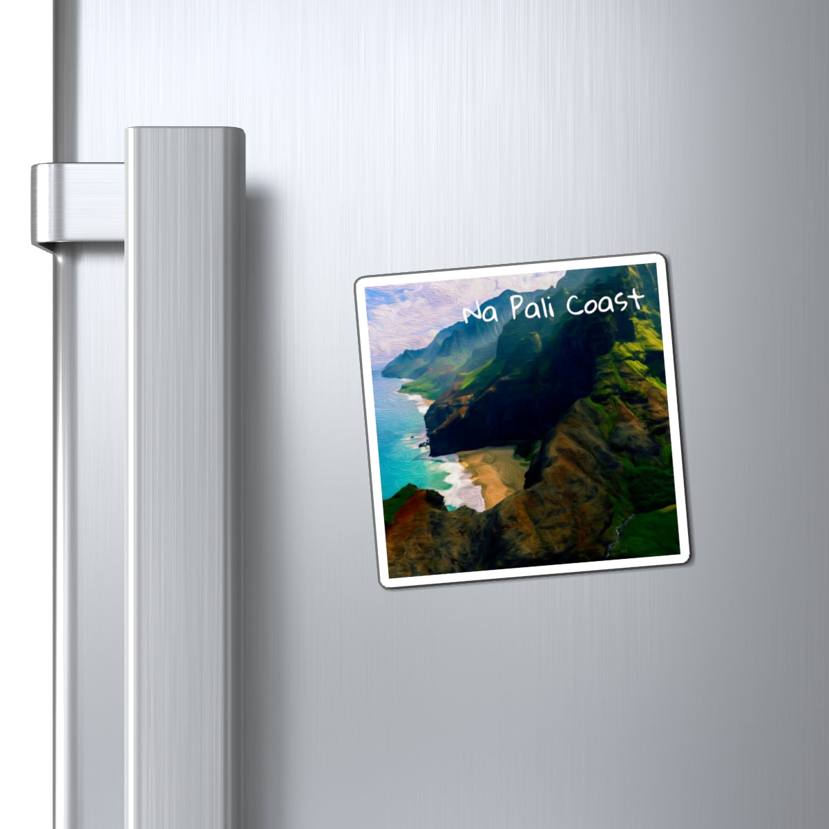Na Pali Coast, Kauai | Watercolor Magnet | The Painted Passport®