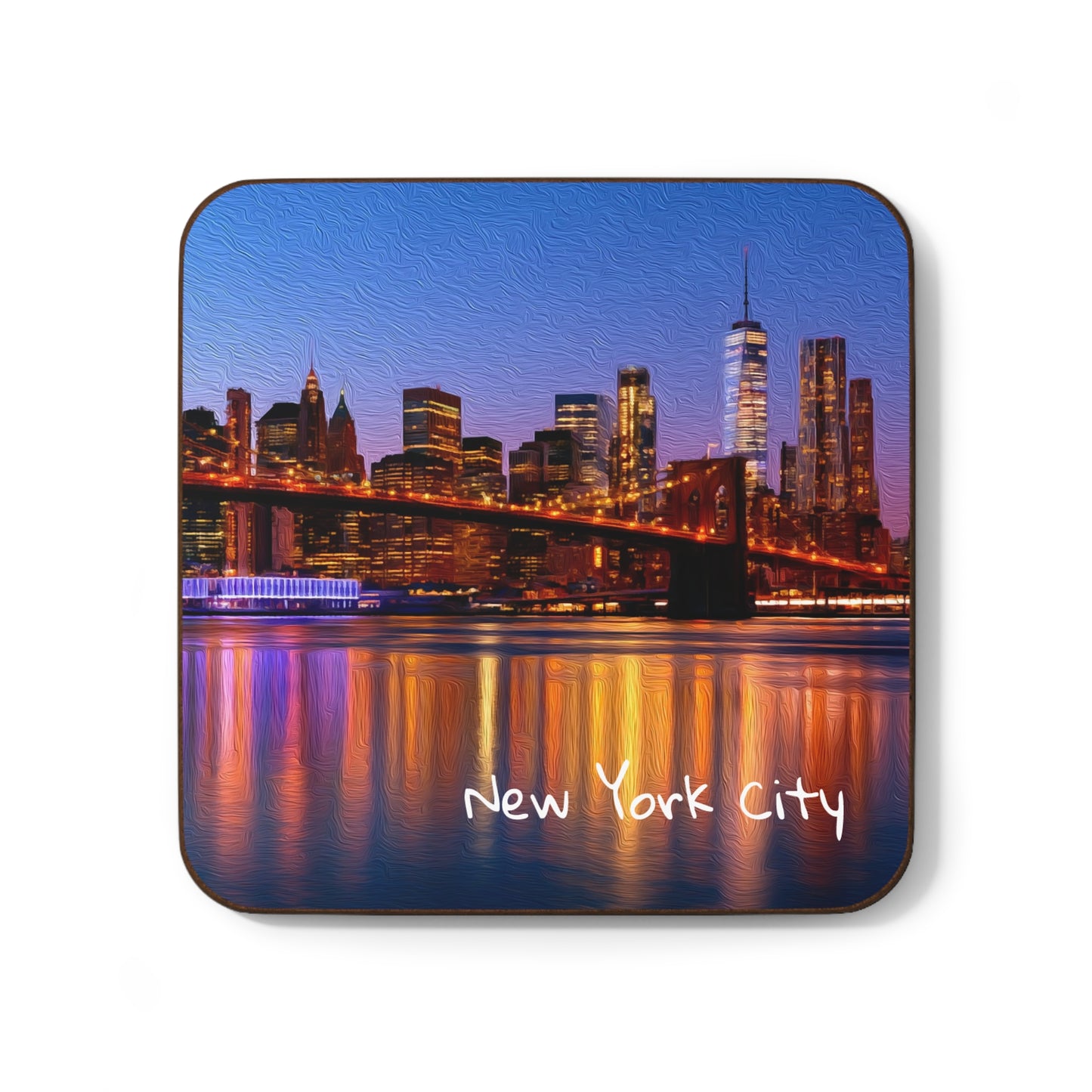 New York City, New York | Watercolor Coaster | The Painted Passport®