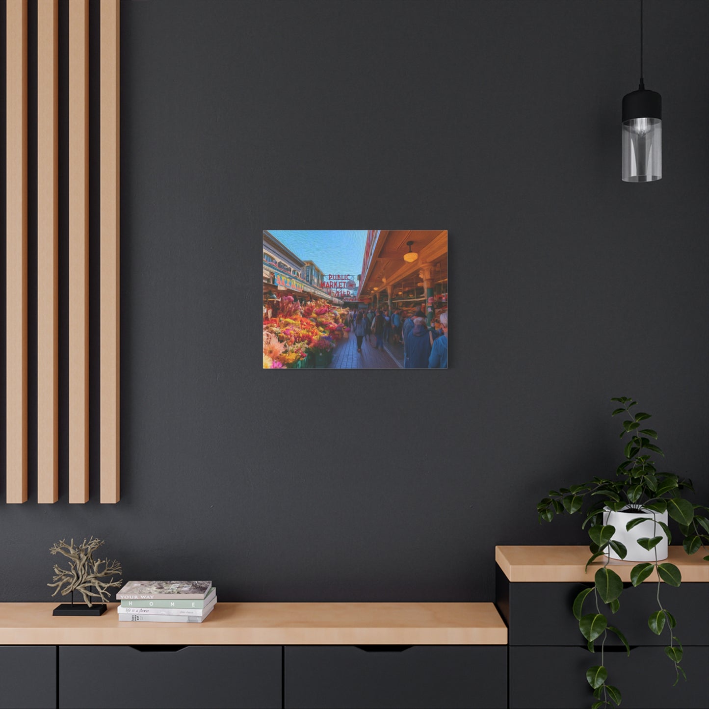 Seattle, Washington | Watercolor Canvas Print | The Painted Passport®
