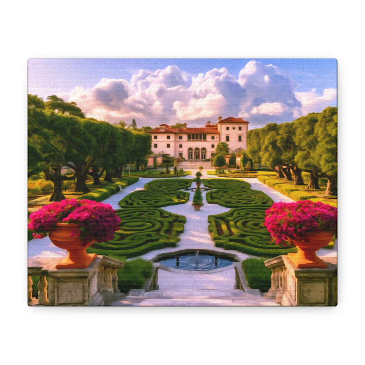 Miami, Florida | Watercolor Canvas Print | The Painted Passport®