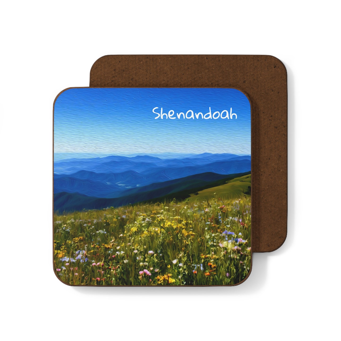 Shenandoah National Park, Virginia | Watercolor Coaster | The Painted Passport®