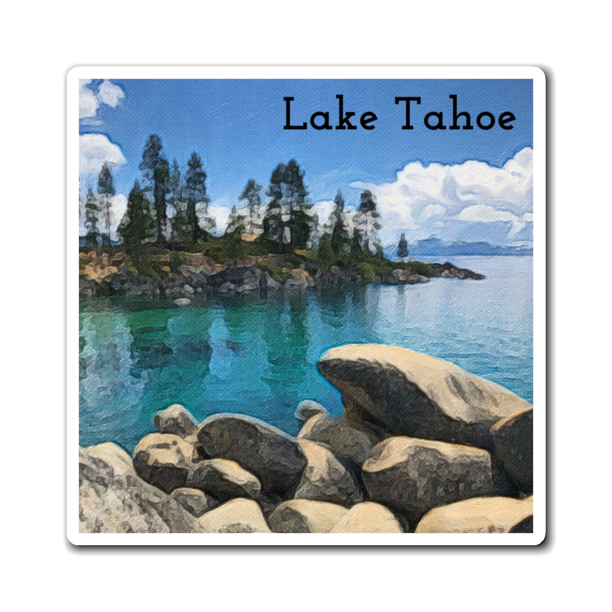 Lake Tahoe Magnet 💧