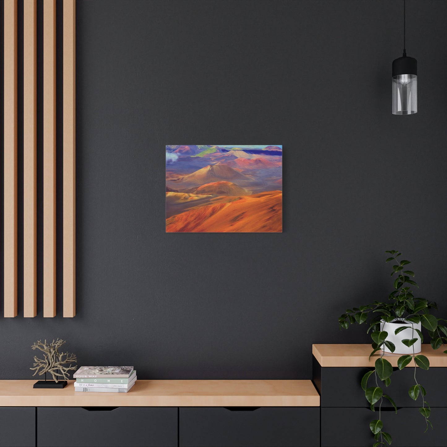 Haleakala, Maui | Watercolor Canvas Print | The Painted Passport®