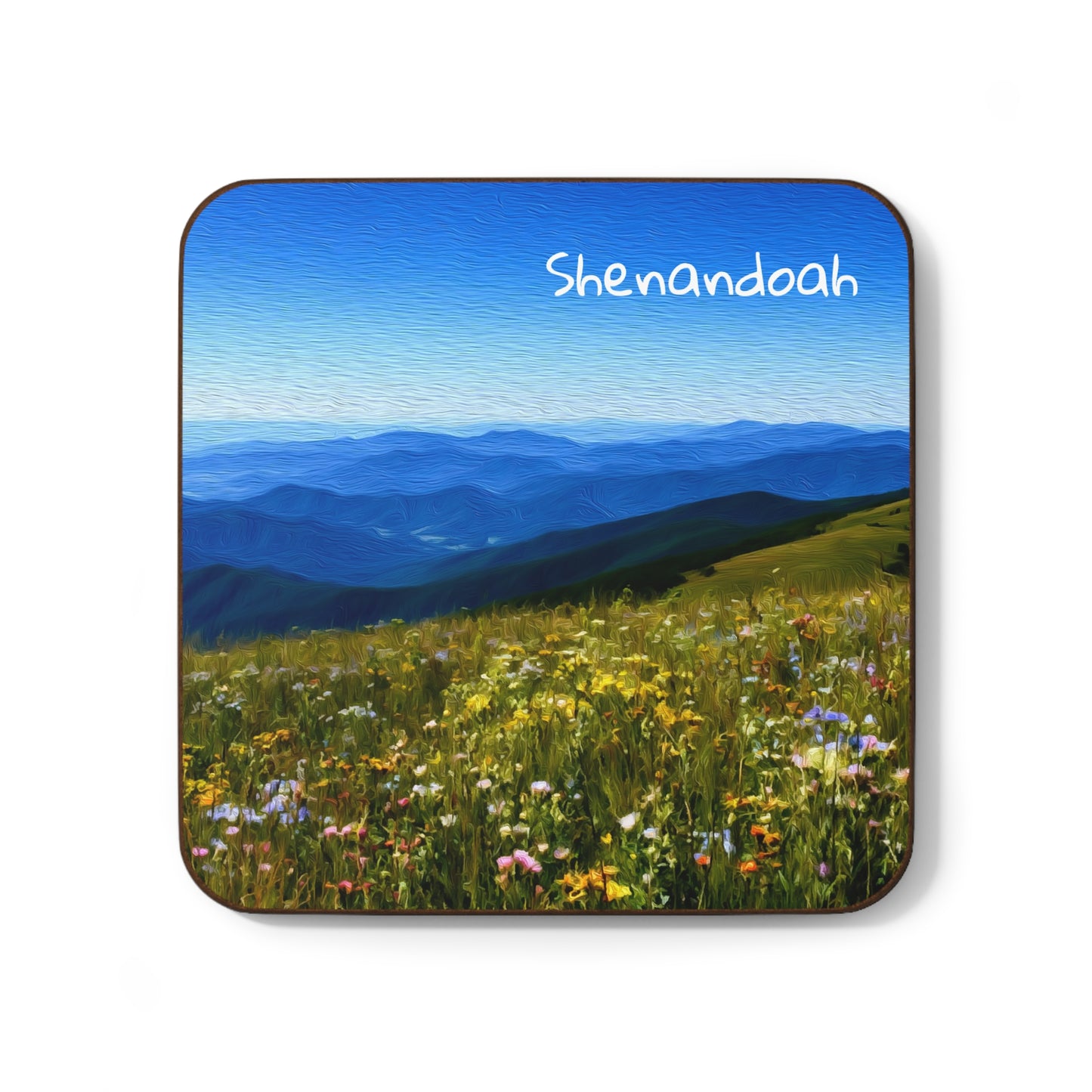 Shenandoah National Park, Virginia | Watercolor Coaster | The Painted Passport®