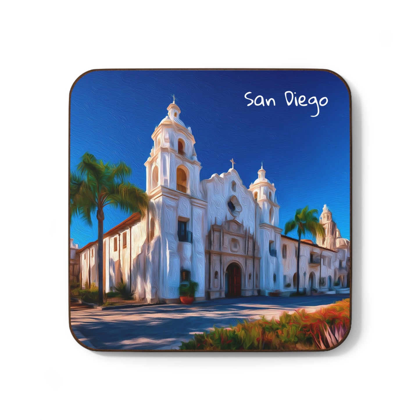 San Diego, California | Watercolor Coaster | The Painted Passport®