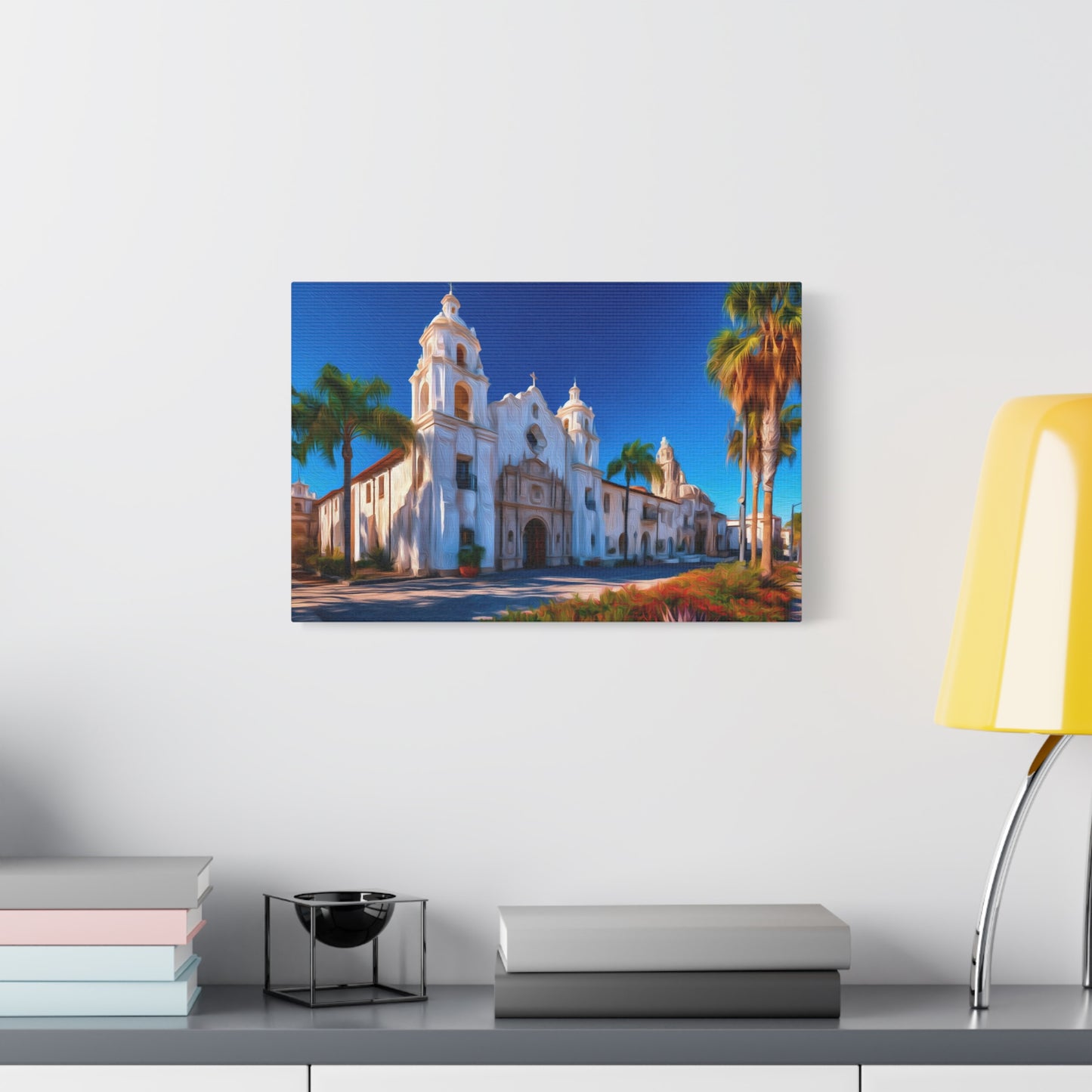 San Diego, California | Watercolor Canvas Print | The Painted Passport®