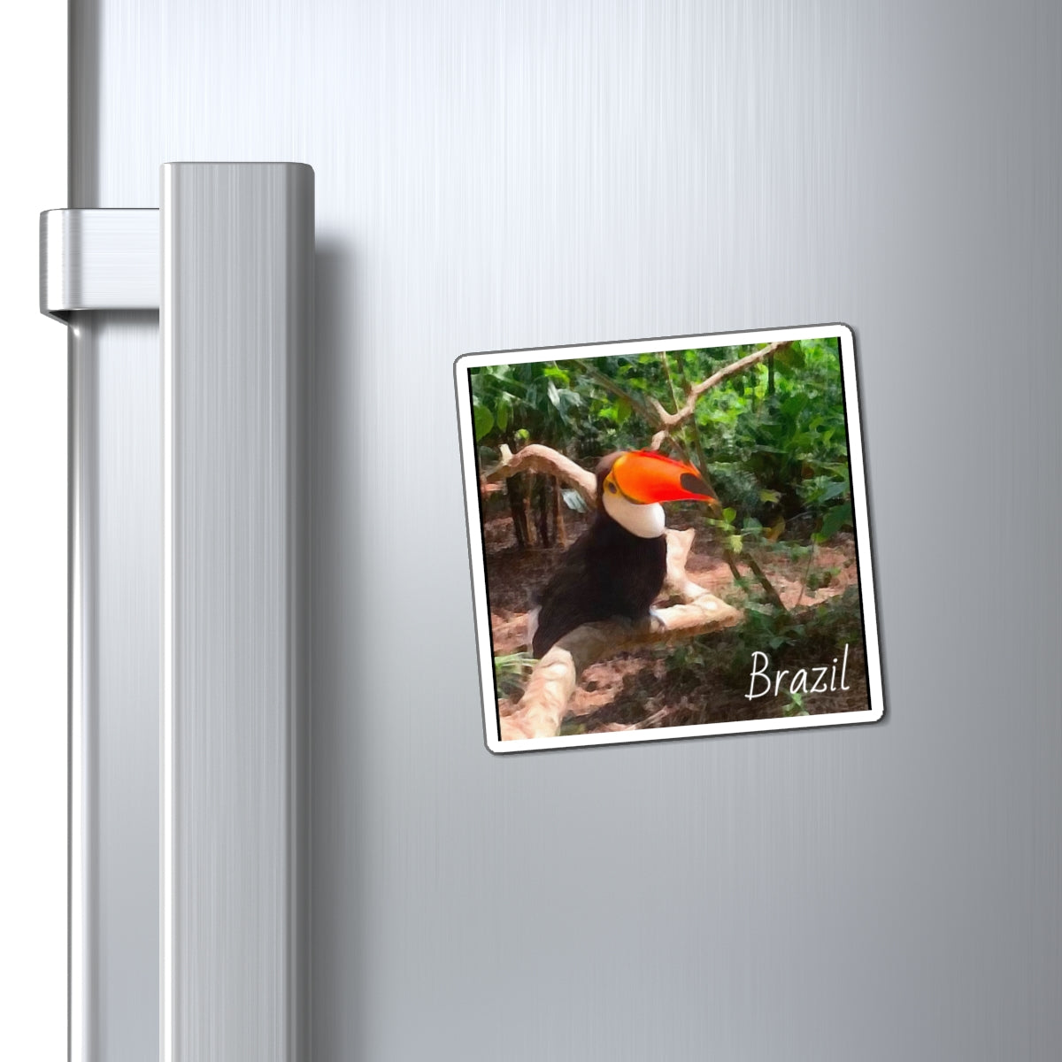 Brazilian Rainforest Magnet 🦜