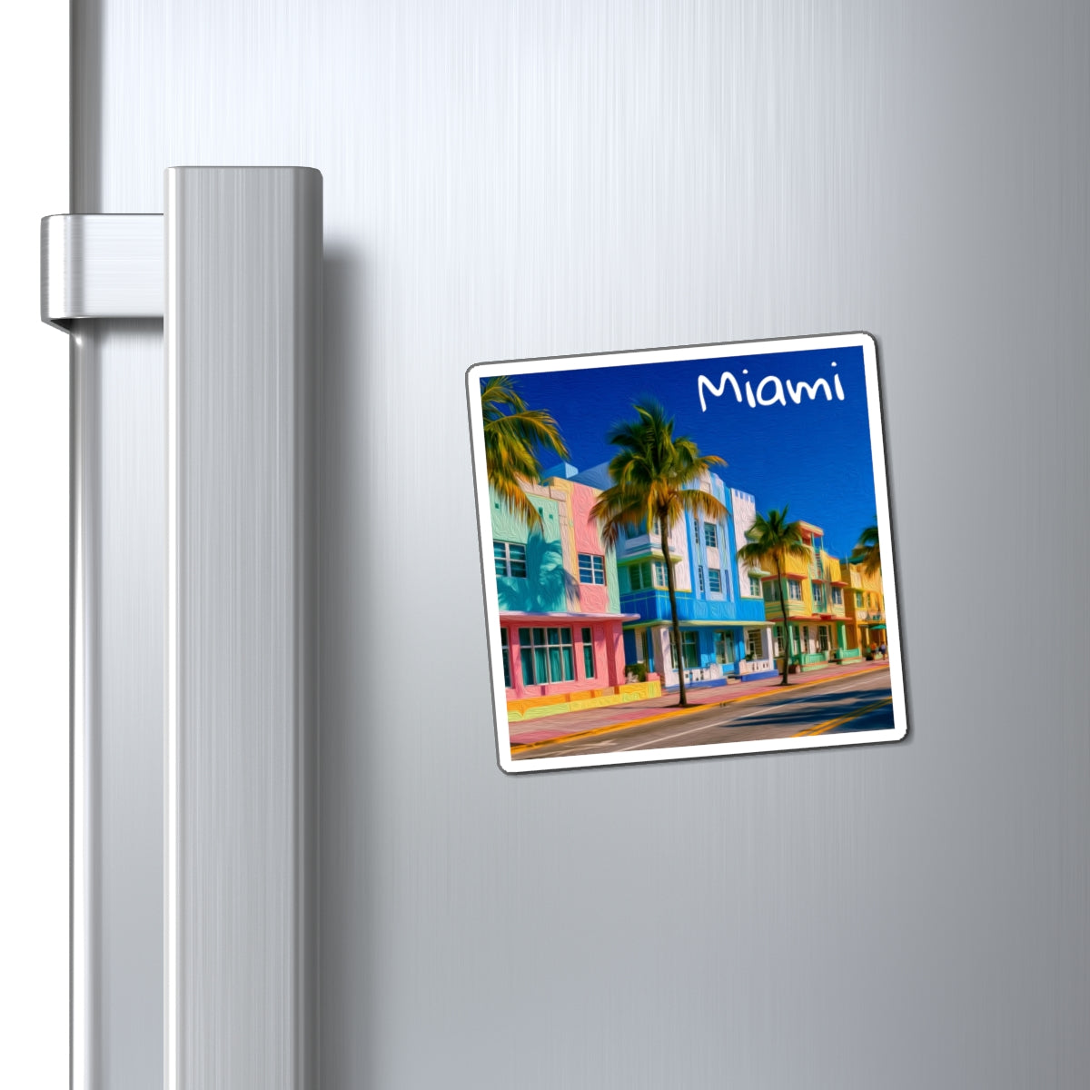Miami, Florida | Watercolor Magnet | The Painted Passport®
