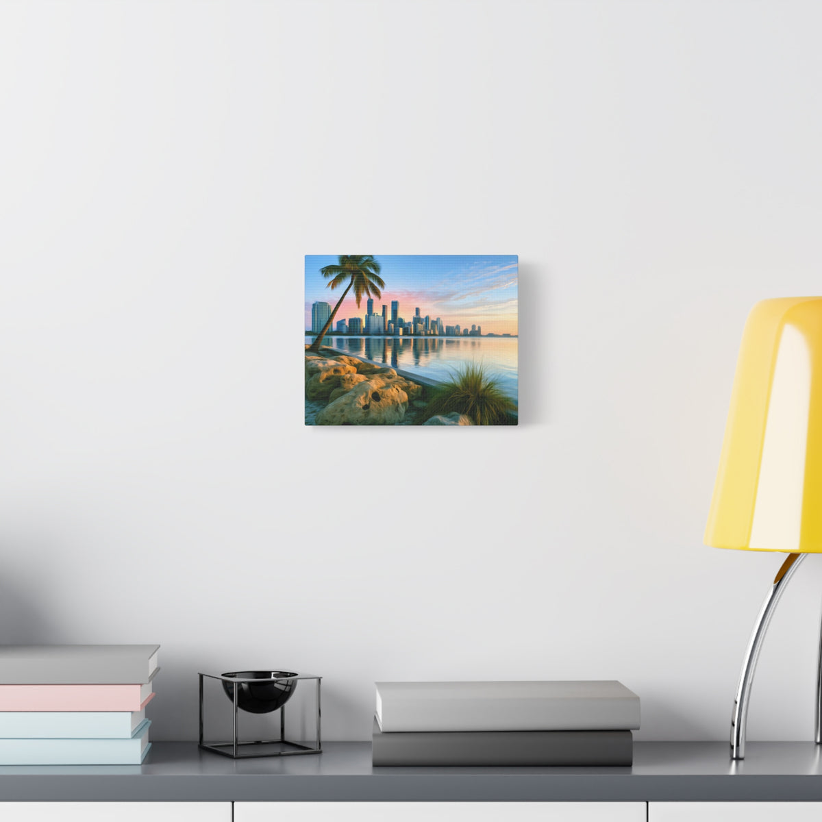 Miami, Florida | Watercolor Canvas Print | The Painted Passport®