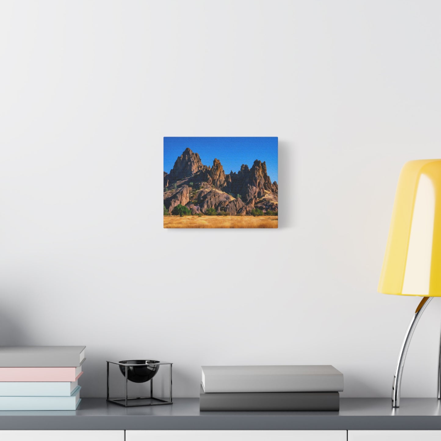 Pinnacles National Park, California | Watercolor Canvas Print | The Painted Passport®